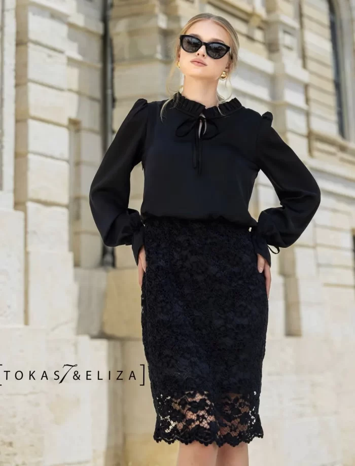 Biscuit Lace Skirt Dress