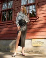 Colombo Satin Blouse
