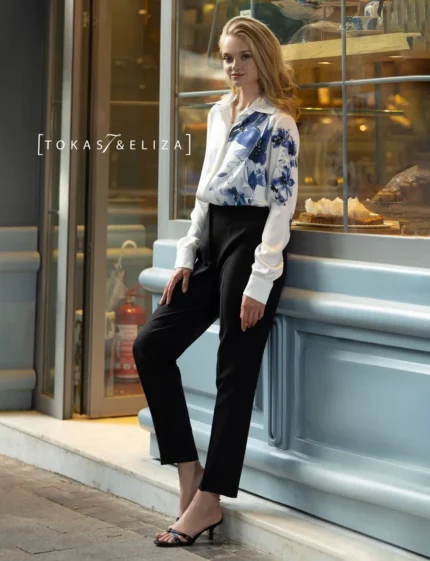 Agnes Roman-Style Blouse