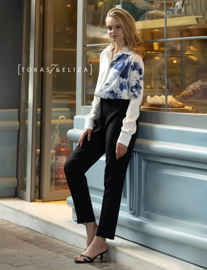 Agnes Roman-Style Blouse