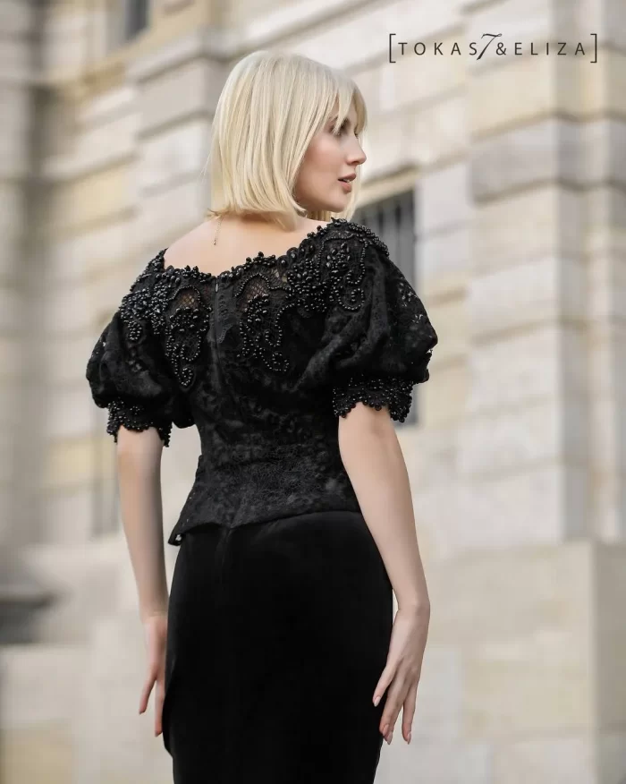 Printed Embellished Dress