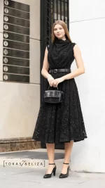 Tigana Lace Evening Dress
