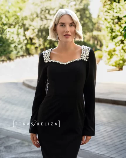 Diamante Evening Dress