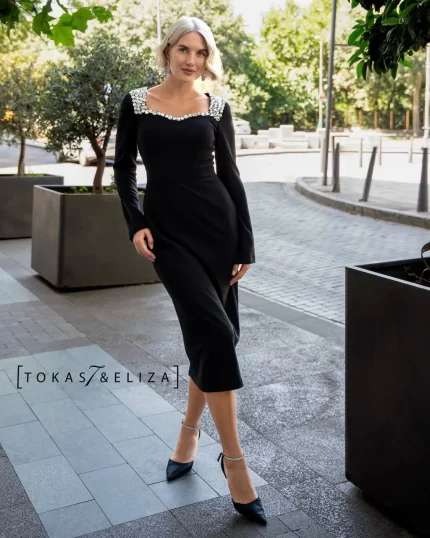 Diamante Evening Dress