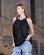 Harir Jacquard Evening Top