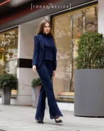 Ballardi Lace Blazer & Pants Set