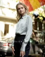 Zita Jones Striped Blouse