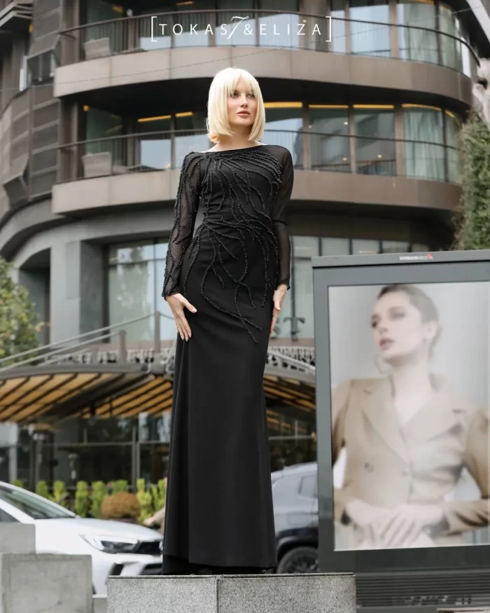 Obando Beaded Maxi Dress