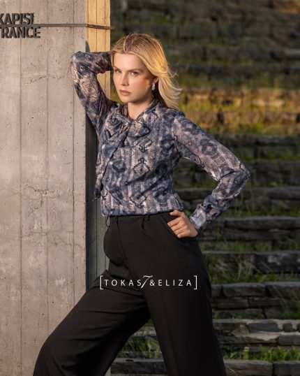 Tie-Neck Blouse