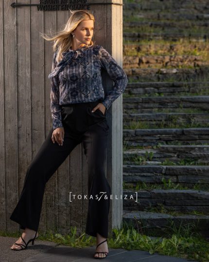 Tie-Neck Blouse