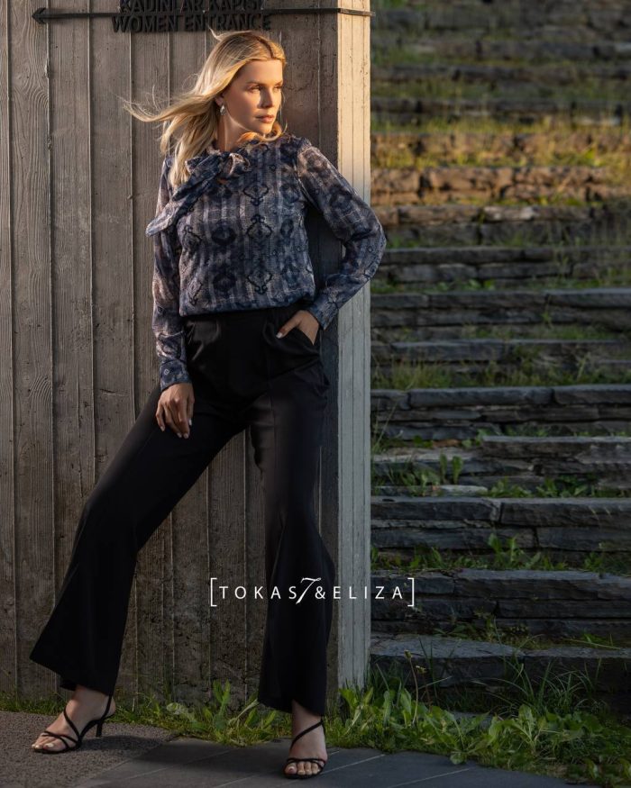 Tie-Neck Blouse
